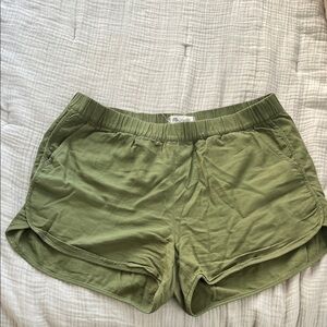 Madewell Olive Green Women's Shorts